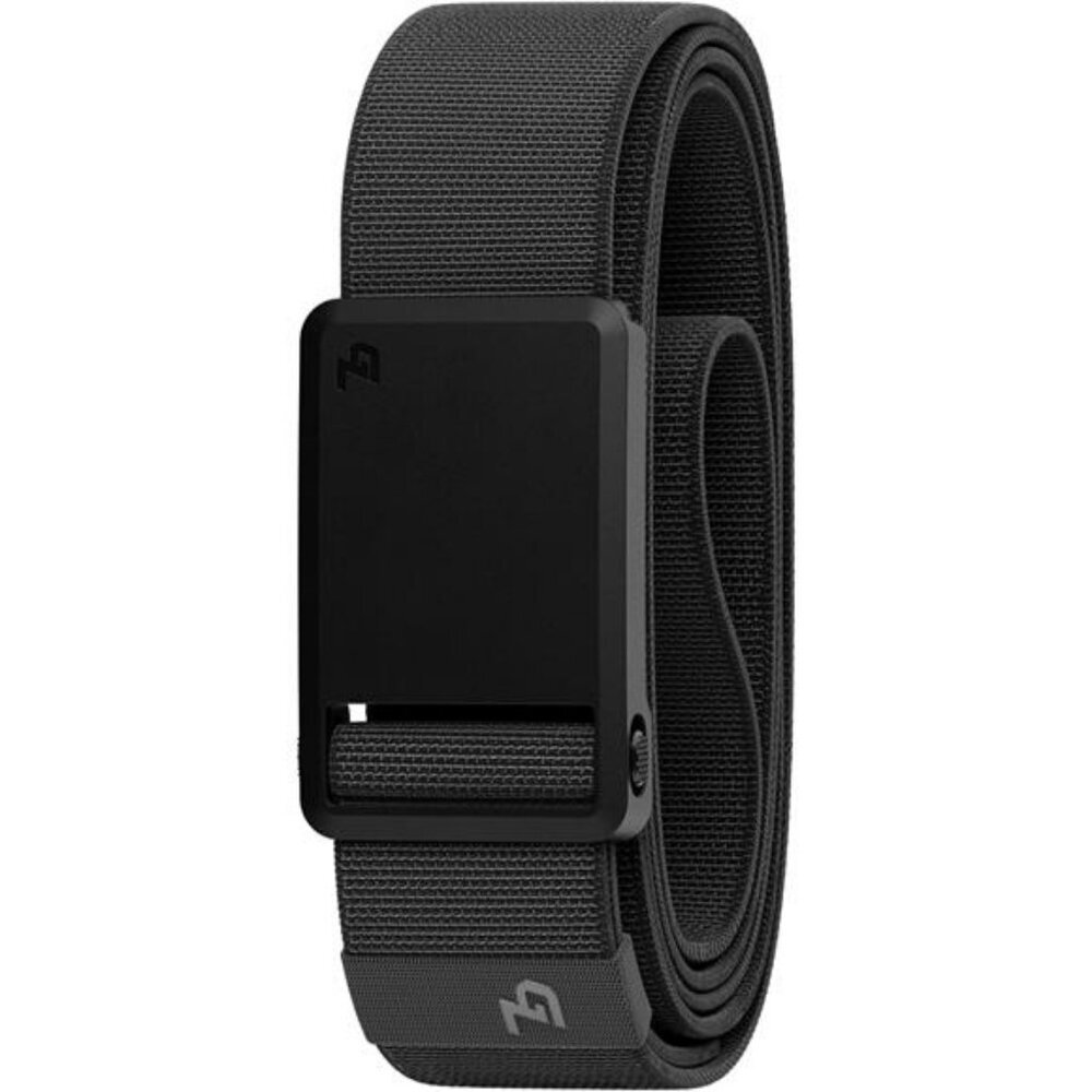 Mens stretch nylon belt lightweight adjustable magnetic buckle travel washable